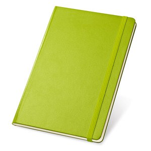 A5 notebook with lined sheets in ivory color - Egotier 93494