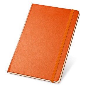 A5 notebook with lined sheets in ivory color - Egotier 93494