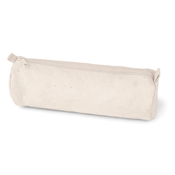 100% cotton canvas pencil case (290 g/m²) with a cylindrical design - Egotier 93607