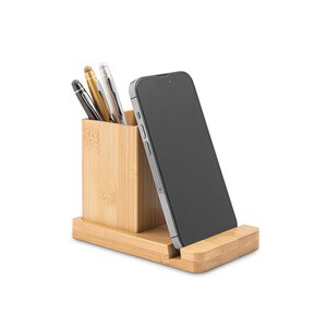 Desk set with mobile phone holder and cup - Egotier 93638