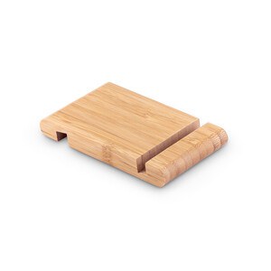 Bamboo mobile phone holder - Egotier 93640