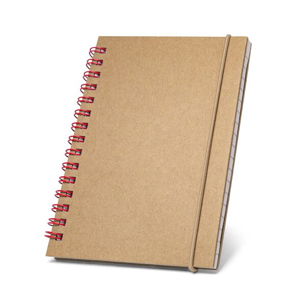 Spiral pocket sized notepad with lined pages - Egotier 93707