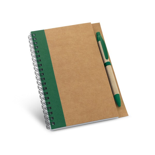 B6 spiral-bound notepad with plain - Egotier 93715