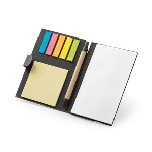 Coloured sticky notepad with 6 sets - Egotier 93791
