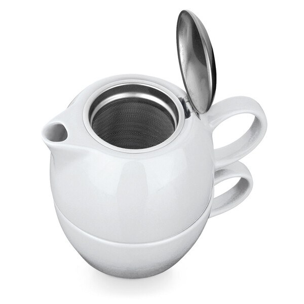 Porcelain tea set 2 in 1 - Egotier 93805