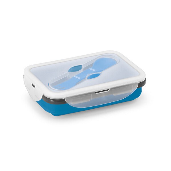 Lunch Box. Retractable hermetic box in silicone and PP 640 mL - Egotier 93847
