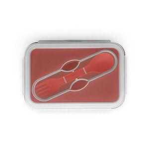Lunch Box. Retractable hermetic box in silicone and PP 640 mL - Egotier 93847