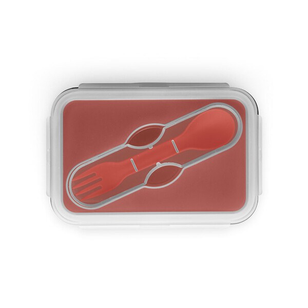 Lunch Box. Retractable hermetic box in silicone and PP 640 mL - Egotier 93847