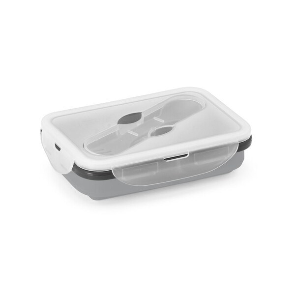Lunch Box. Retractable hermetic box in silicone and PP 640 mL - Egotier 93847