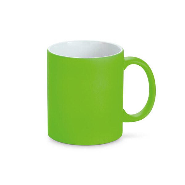 350 mL neon finish ceramic mug - Egotier 93886