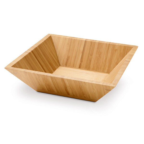 Square bamboo salad bowl - Egotier 93968