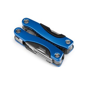 Folding mini multi-function pliers made of stainless steel and aluminum - Egotier 94016