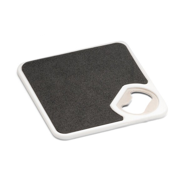 Coaster with bottle opener - Egotier 94116