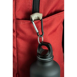 Aluminium bottle with carabiner 540 mL - Egotier 94246