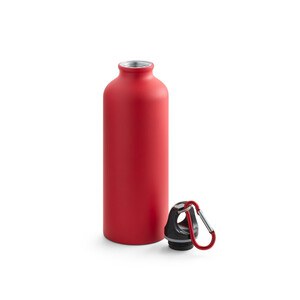 Aluminium bottle with carabiner 540 mL - Egotier 94246