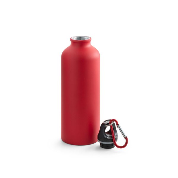 Aluminium bottle with carabiner 540 mL - Egotier 94246