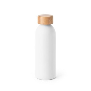 Aluminium bottle with bamboo lid 550 mL - Egotier 94250