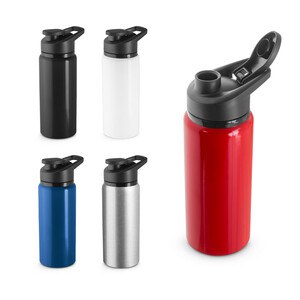 Sports bottle in 90% recycled aluminium 660 mL - Egotier 94269