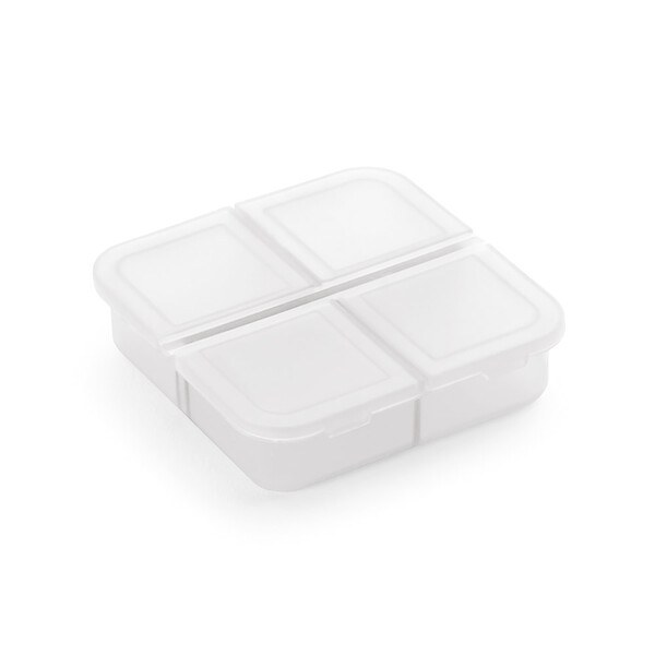 Pill box with 4 dividers - Egotier 94306