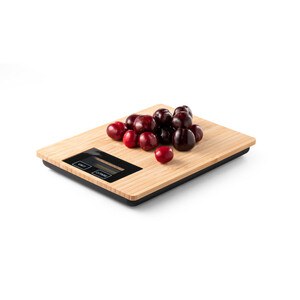 Bamboo digital kitchen scale - Egotier 94312