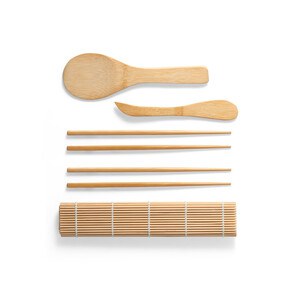 Sushi set in bamboo - Egotier 94314
