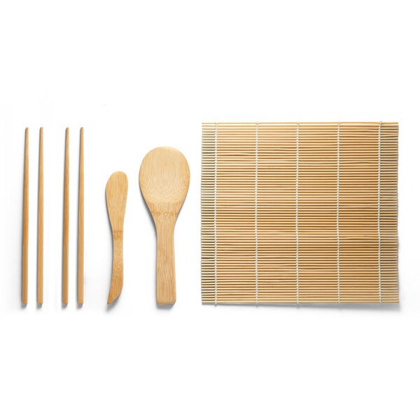 Sushi set in bamboo - Egotier 94314