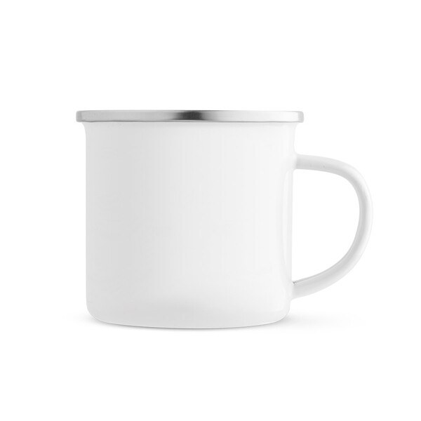 350 mL enamel mug suitable for sublimation - Egotier 94319