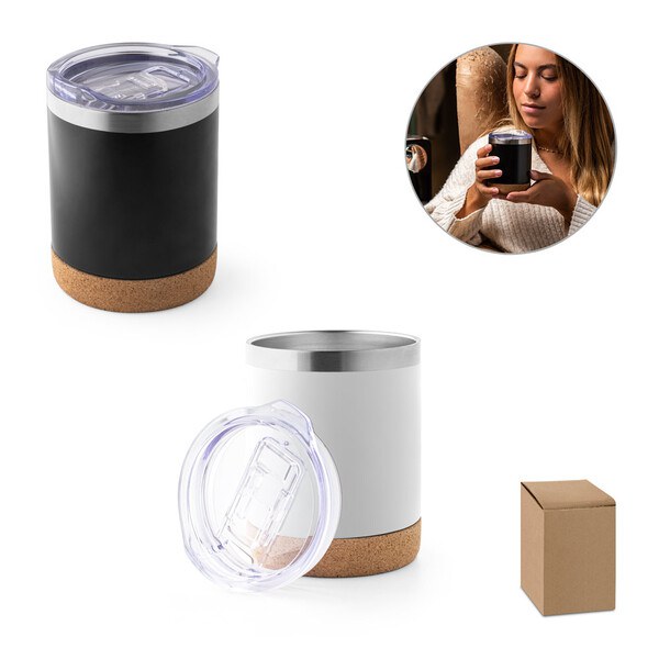 Stainless steel travel cup 400 mL - Egotier 94327