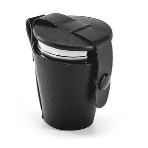 Set of 4 stainless steel cups 25 mL - Egotier 94664