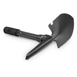 Metal folding shovel with compass - Egotier 94760