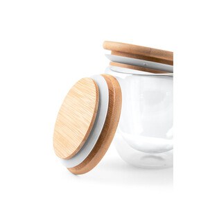 Borosilicate glass travel cup 250 mL - Egotier 94766