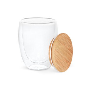 Borosilicate glass travel cup 350 mL - Egotier 94767