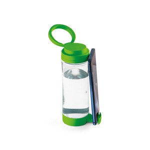 Glass sports bottle with PP cap 390 mL - Egotier 94783