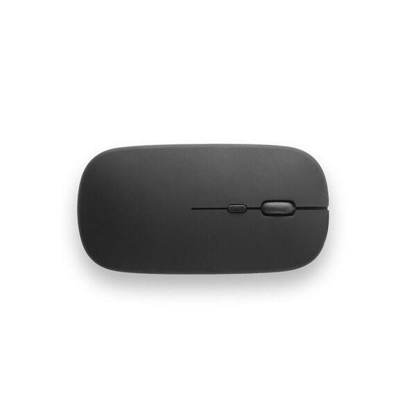 Wireless mouse with 500mAh battery in recycled ABS (100% rABS) - Egotier 97129