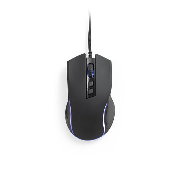 Gaming mouse with 1'5m cable and ABS RGB LED lights - Egotier 97133