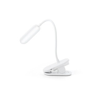 Portable desk lamp with clip and 30h autonomy at 65% rABS - Egotier 97141