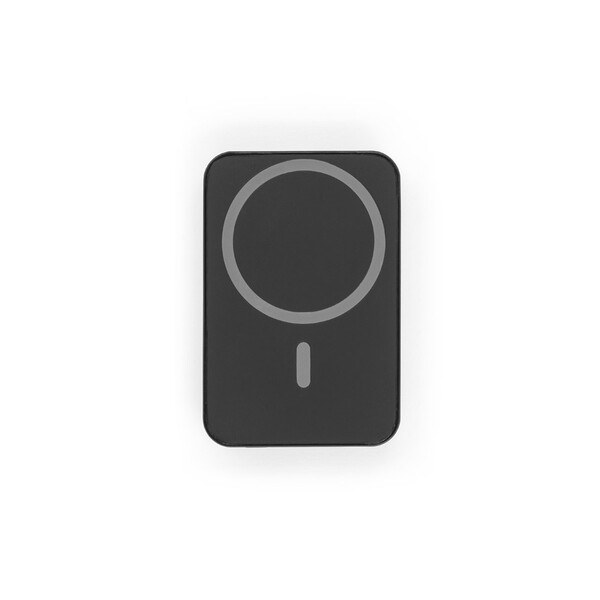 5.000 mAh magnetic power bank with 15W superfast wireless charger in recycled ABS (100% rABS) - Egotier 97166