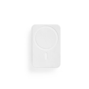 5.000 mAh magnetic power bank with 15W superfast wireless charger in recycled ABS (100% rABS) - Egotier 97166