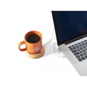 Mug warmer with bamboo body - Egotier 97178