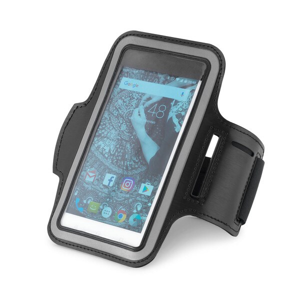 Sports armband in PU and softshell for 6'5" smartphone - Egotier 97207
