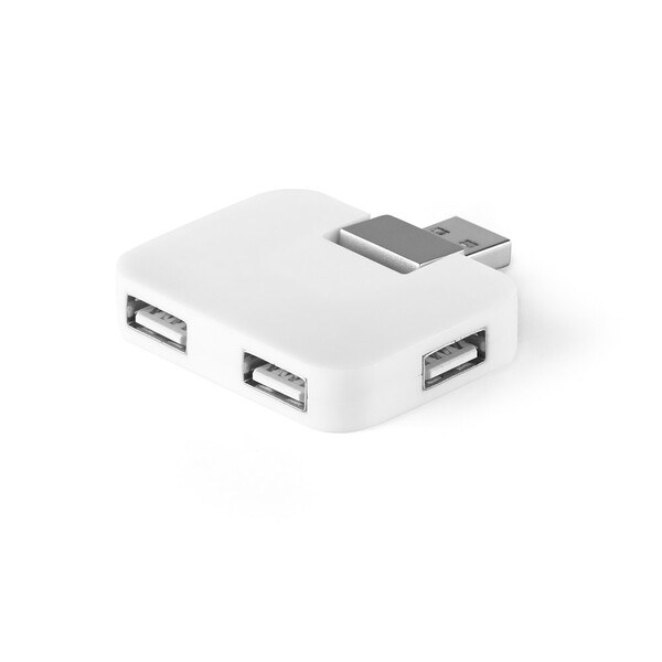HUB with 4 USB-A ports in ABS - Egotier 97318