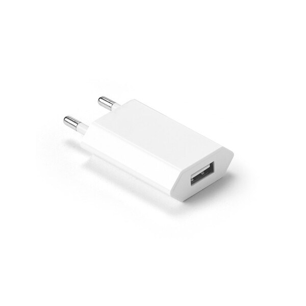 Power adapter USB-A 5W made from recycled ABS (100% rABS) - Egotier 97361