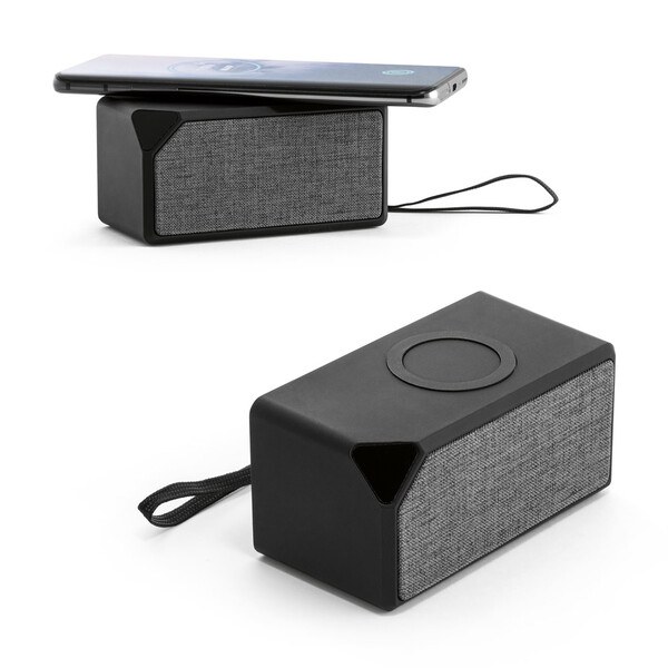 ABS portable speaker with wireless charging - Egotier 97933