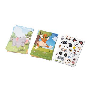 Sticker set with six sheets - Egotier 98002