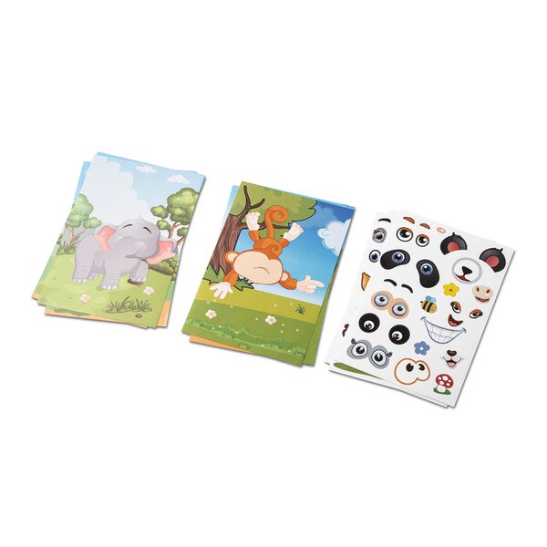 Sticker set with six sheets - Egotier 98002
