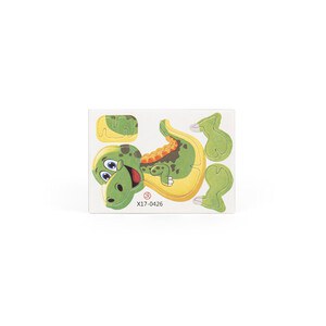 3D puzzle in paper and EVA in the shape of a dinosaur - Egotier 98152