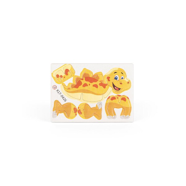 3D puzzle in paper and EVA in the shape of a dinosaur - Egotier 98152