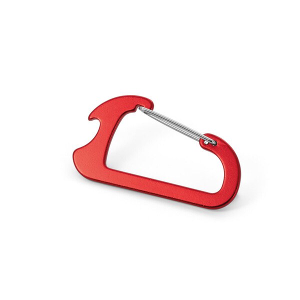 Carabiner with aluminium capsule opener - Egotier 98824