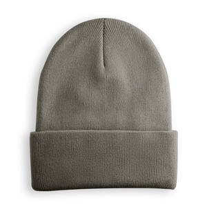 Recycled polyester (100% rPET) double-layered soft knit unisex beanie - Egotier 99038