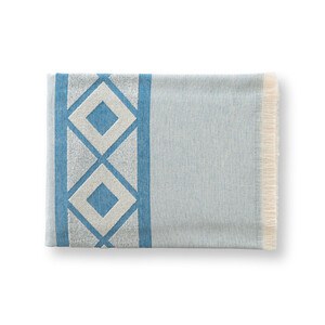 Multifunctional bath towel (350g/m²) made of light and resistant cotton (85%) and recycled cotton (15%) - Egotier 99046